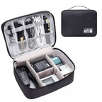 Waterproof Cable & Accessories Organizer Case - CaelixCJSM1849178-Black