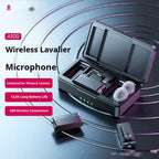 Wireless Lapel Microphone with Charging Case & Windshield - CaelixCJYD284922301AZ