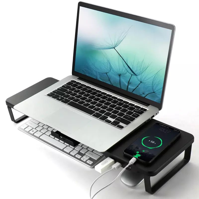 Monitor & Laptop Riser with USB Ports - CaelixCJJT130029101AZ