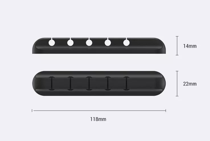 Silicone Cable Clip - CaelixCJJSBGBG00728-3 clips
