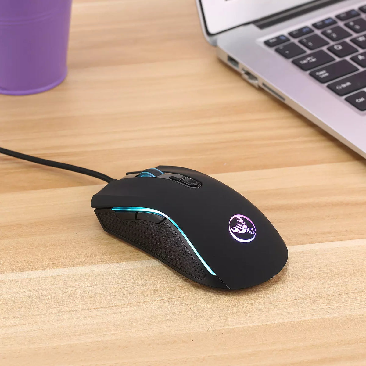 Gamer Illuminated Wired Keyboard - CaelixCJJSBJYX00031-Mouse