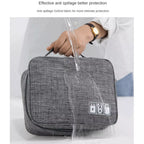 Waterproof Cable & Accessories Organizer Case - CaelixCJSM1849178-Black