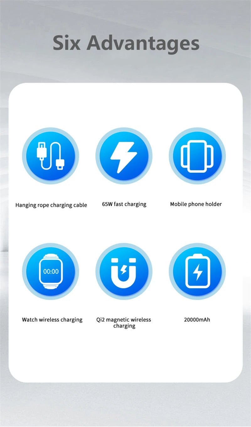 Caelix power bank, alternate angle — refills itself when plugged into the mains