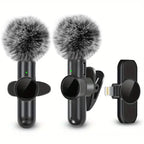 Caelix lavalier microphone, alternate angle — Lightning receiver