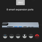 Caelix docking station, alternate angle — 100W power delivery pass-through