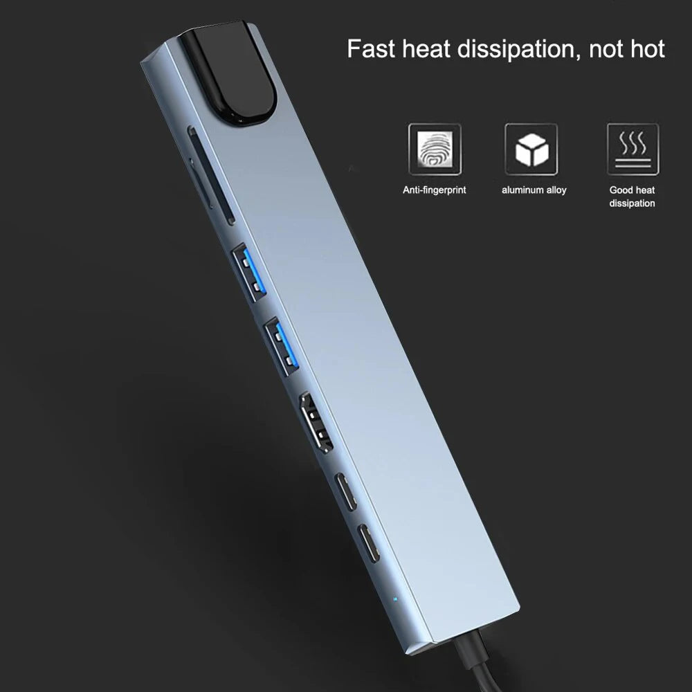 Caelix docking station, detail view — aluminium body