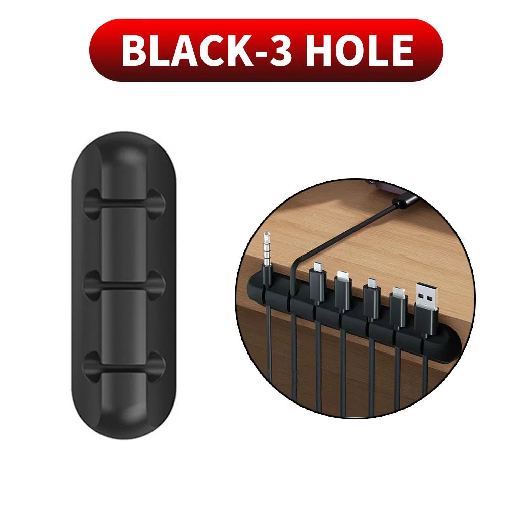 Caelix cable holder, detail view — 5-cable size