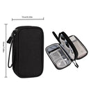 Caelix travel organiser bag, alternate angle — pink finish