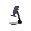 Caelix desk stand, detail view — white finish