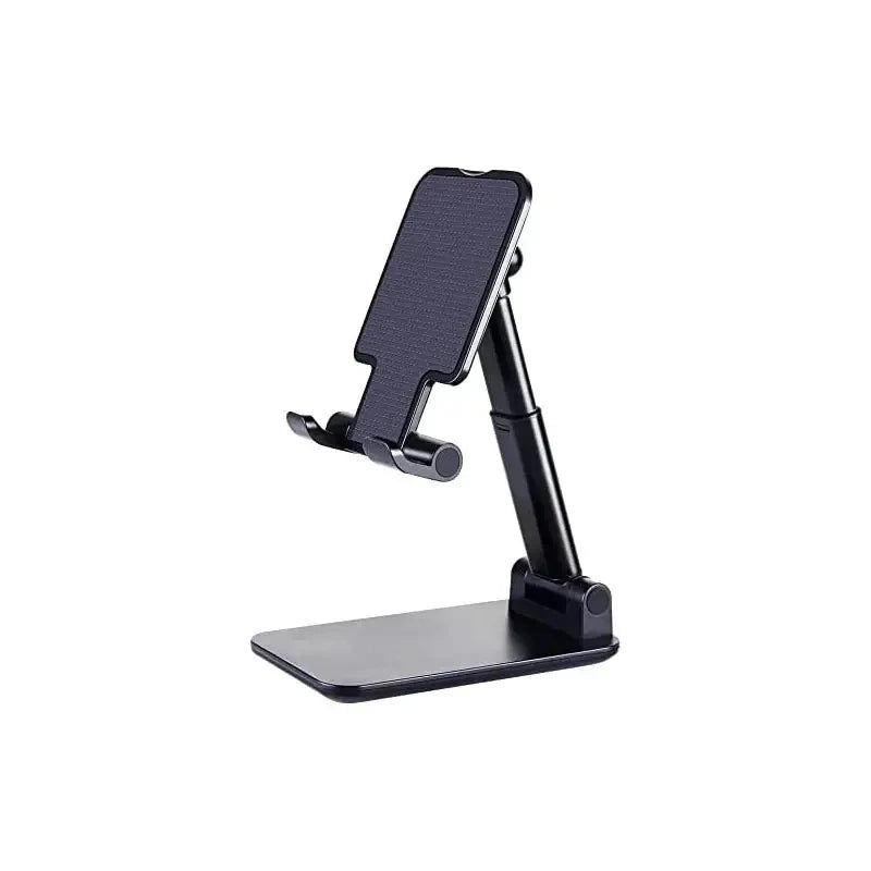 Caelix desk stand, detail view — white finish