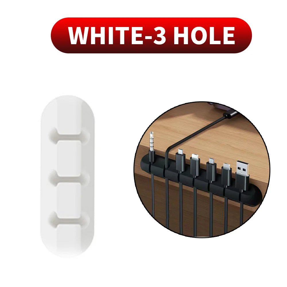 Caelix cable holder, detail view — 3-cable size